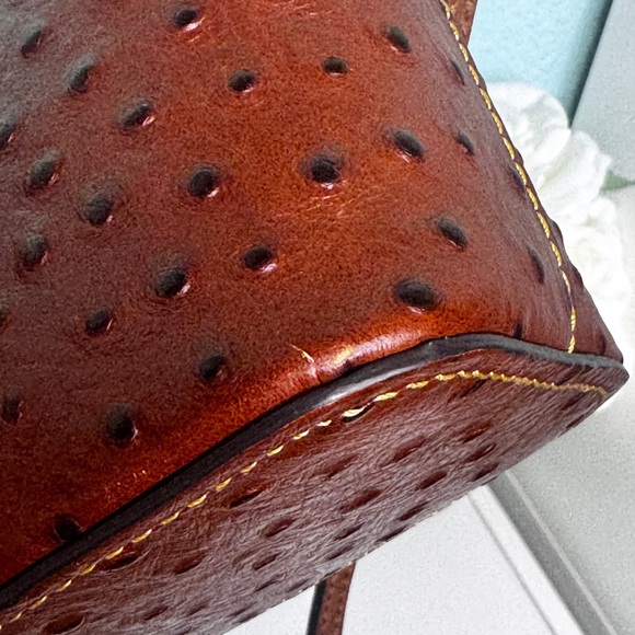 Dooney & Bourke Ostrich Ruby Crossbody Bag - Picture 6 of 13